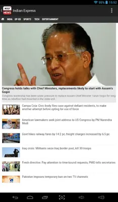 India News HD android App screenshot 2